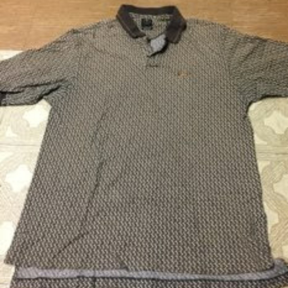 Mens Nike Gold Golf Polo